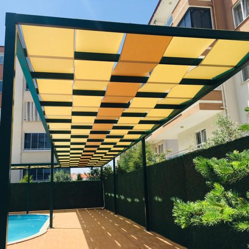 Batı Çıktı Dekoratif Tente